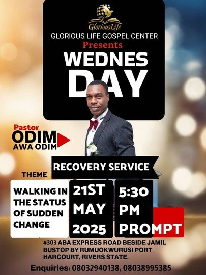 Walking in the Status of Sudden Change – Wednesday Recovery Service Walking in the Status of Sudden Change – Wednesday Recovery Service